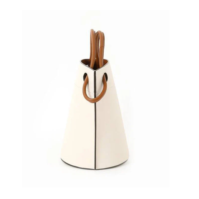 Tara Minimalist Knot Detail Bucket Bags