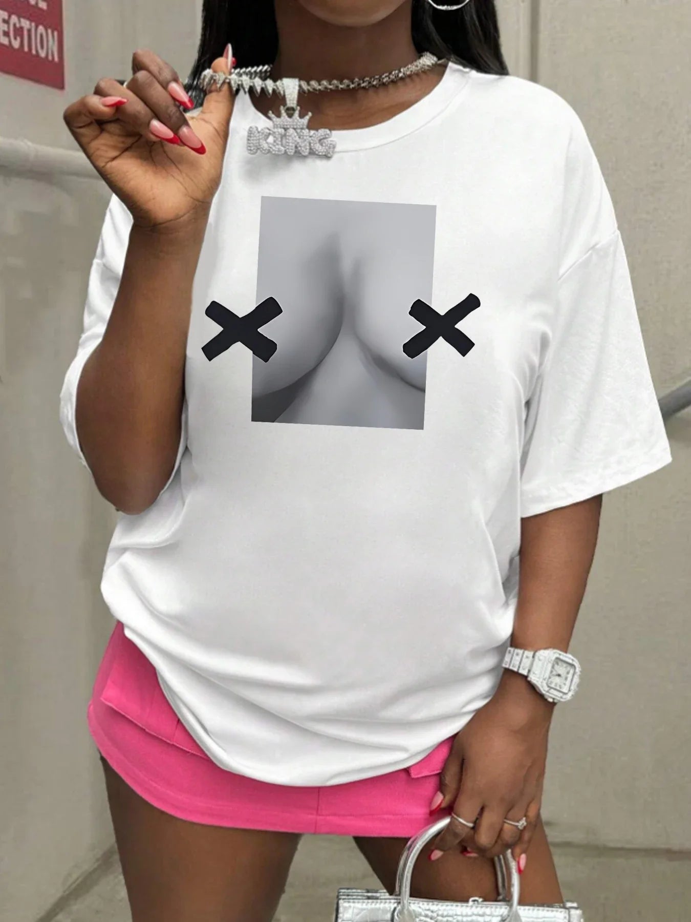 Geometric Funny Short Sleeve T-shirt