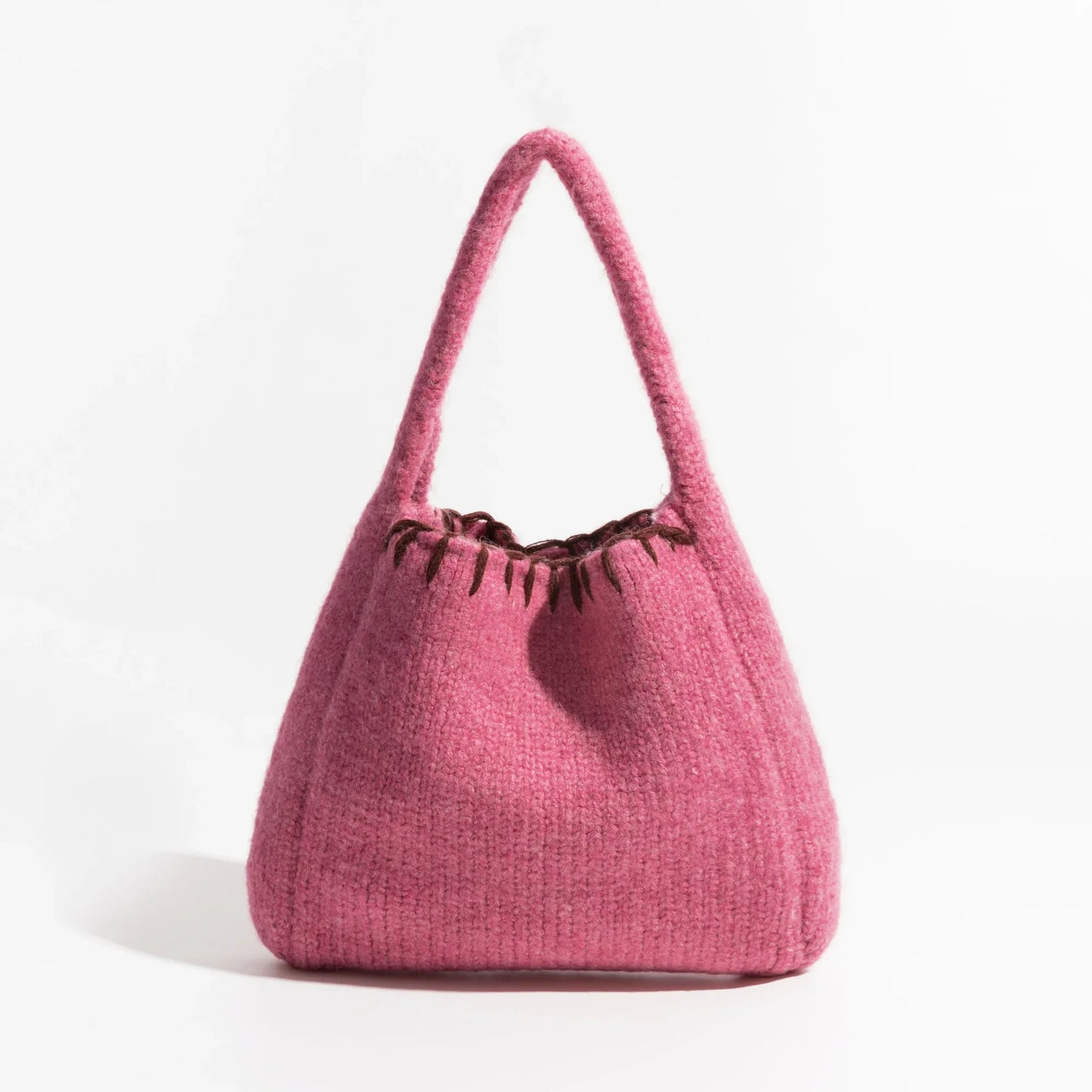 Marie Wool Knit Totes - 7 Colors
