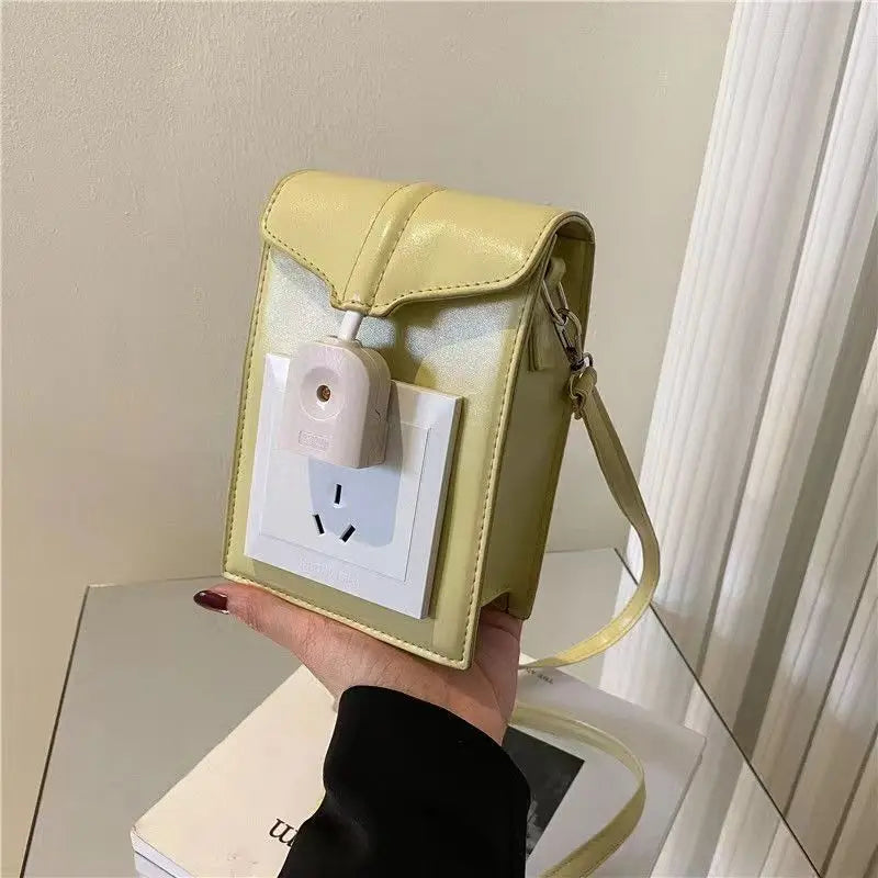 Electric Socket Plug Flap Bags