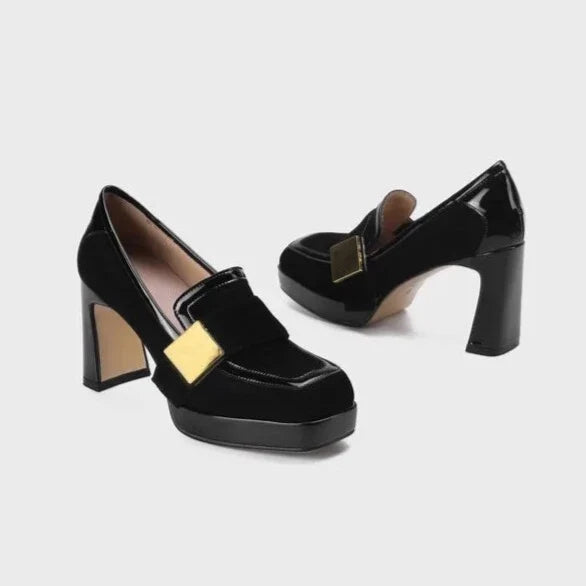 Osprey Vintage Suede Leather Pumps