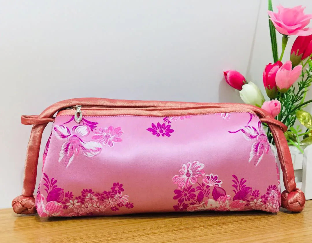 Kexin Silk Embroidery Cheongsam Mini Tote