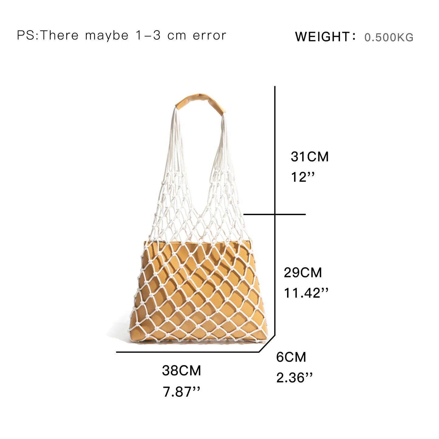 Kamala Rope Net Shoulder Bags