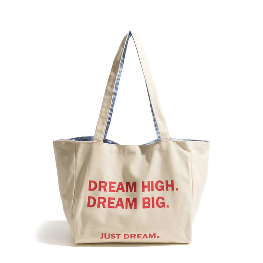 Just Dream Statement Eco Canvas Tote