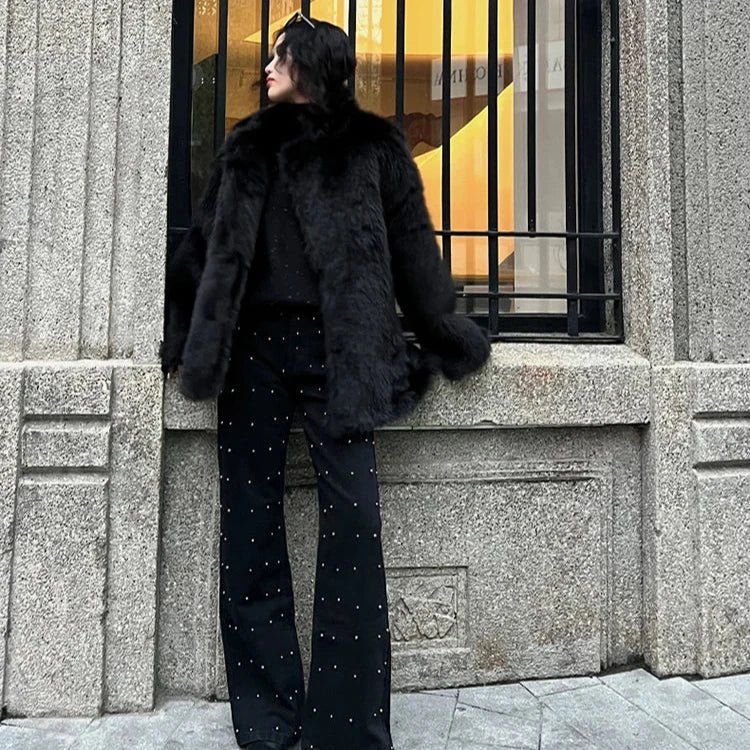 Cressida Reversible Faux Shearling Coat