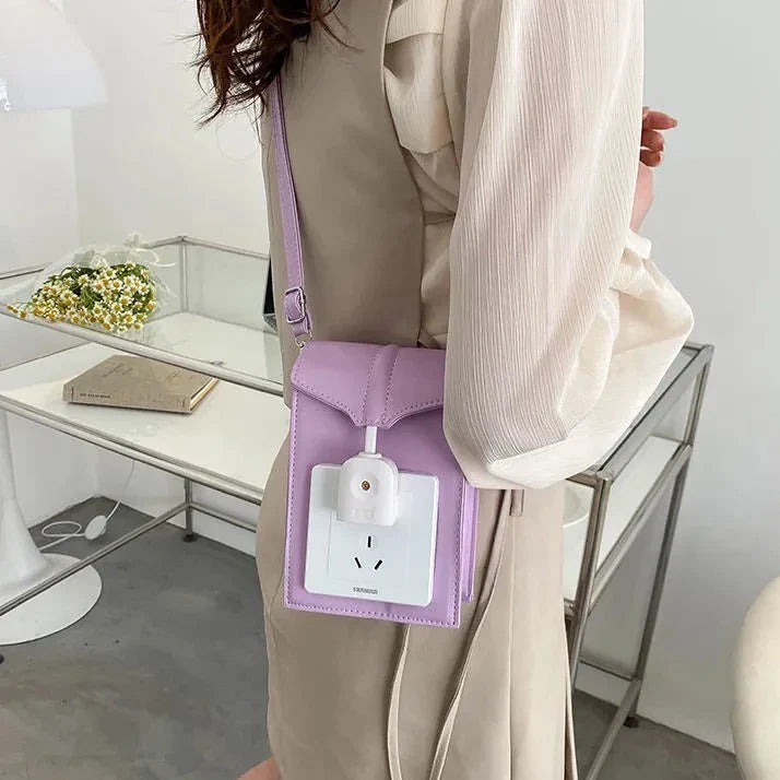 Electric Socket Plug Flap Bags