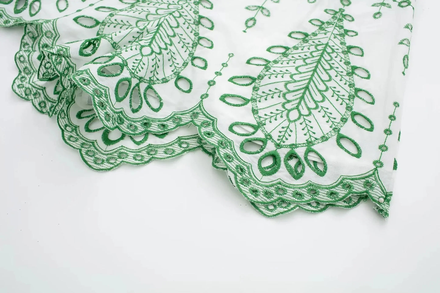 Raelyn Embroidery Eyelet Top and Short Set