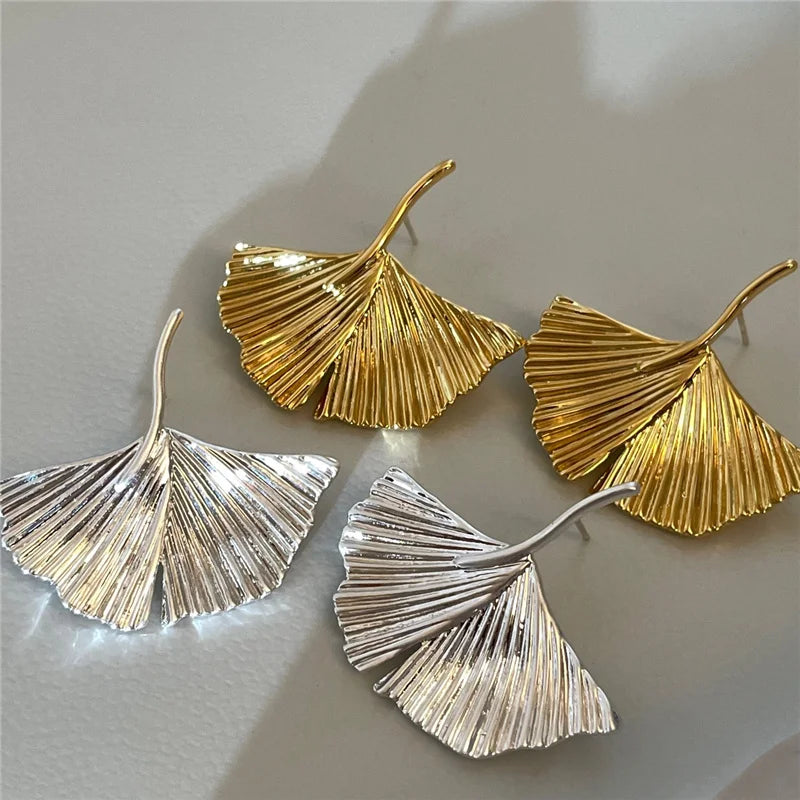 Lilja Ginko Leaves Earrings