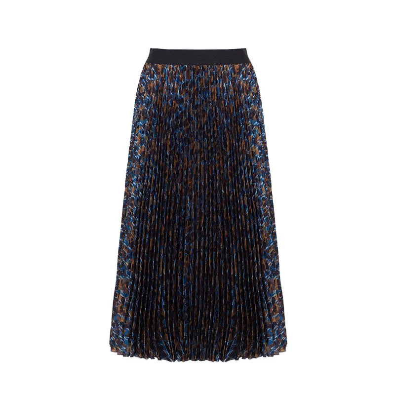 Valerie Pleated Flare Skirt