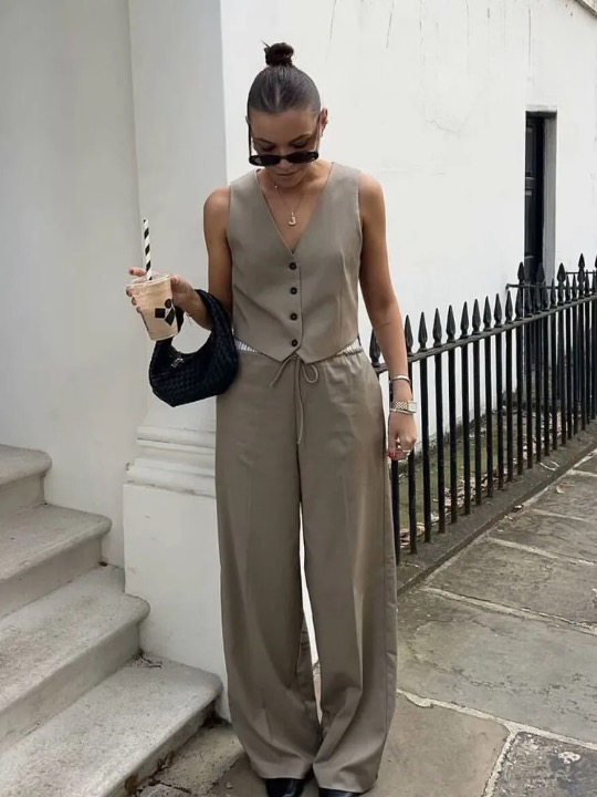 Kenya Casual Vest and Draw String Pants