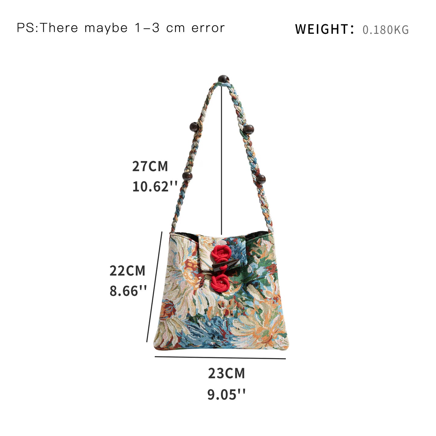 Sophia Sunflower Painting Canvas Hobo Bag