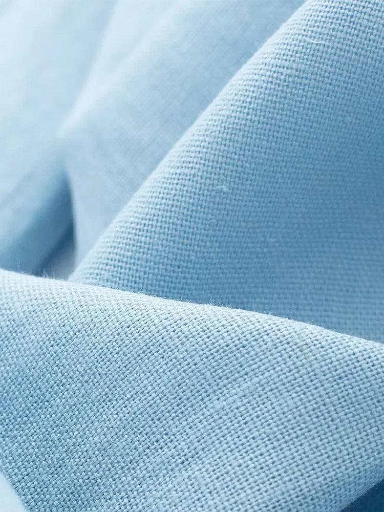 Wilma Casual Linen Look Draw String Pants