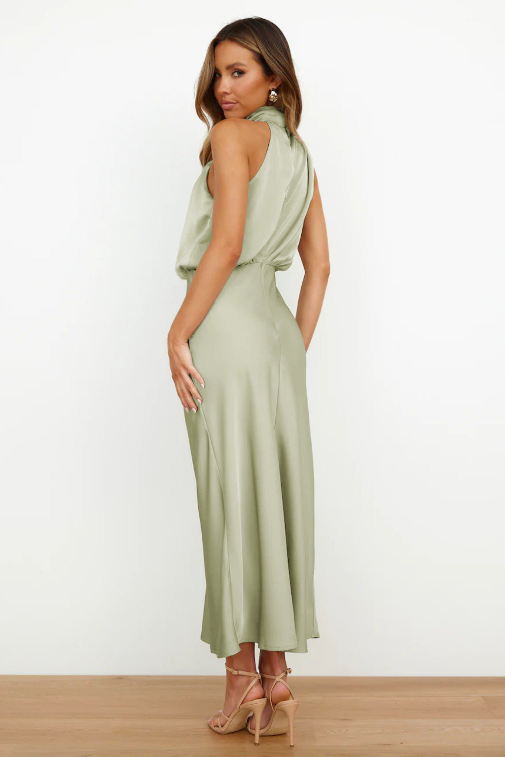 Sleeveless Off Shoulder Bodycon Elegant Maxi Dresses Wedding