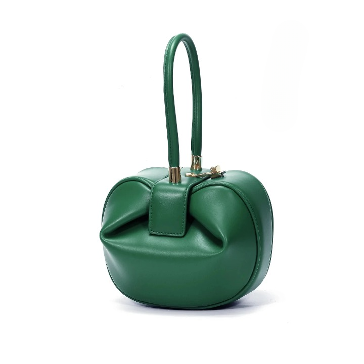 Alma Leather Mini Dumpling Bags