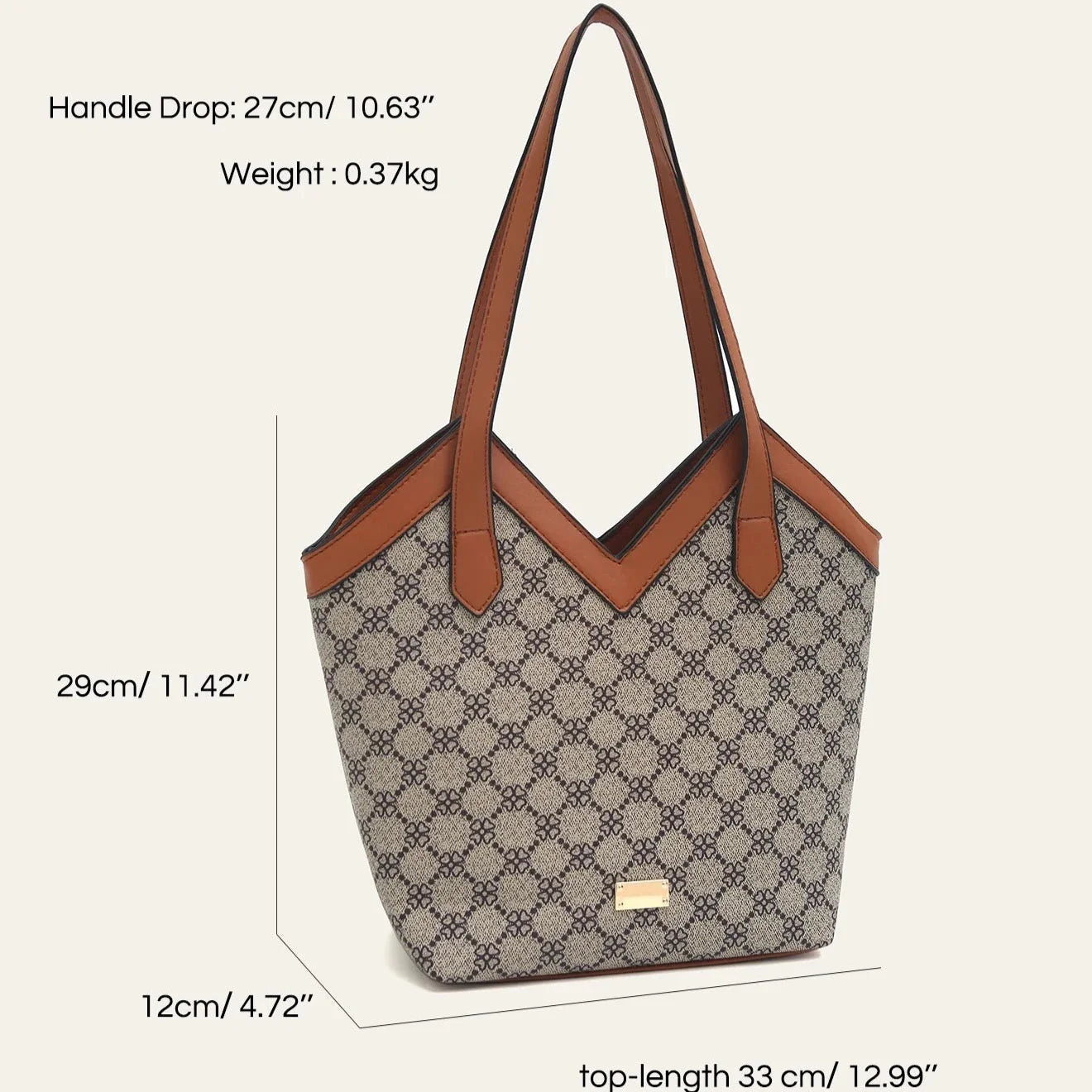 Cera Cut Out Monogram Totes