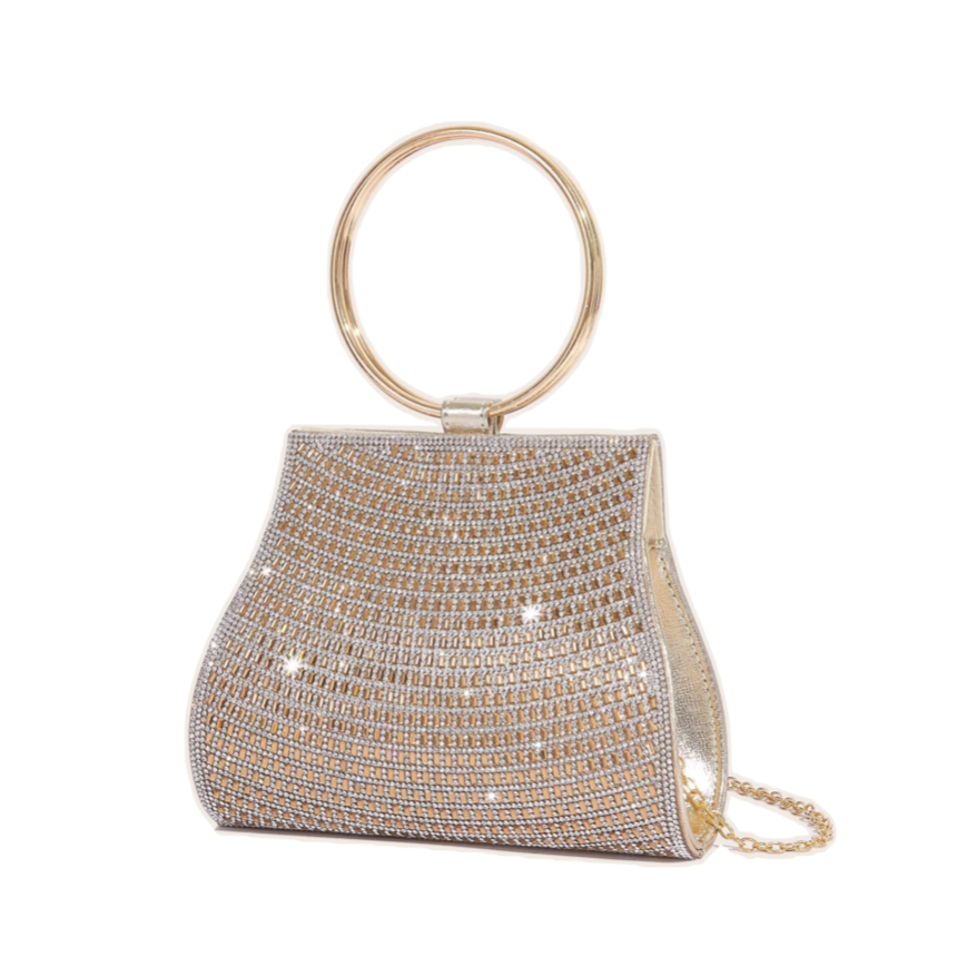 Agueda Rhinestones Evening Bag