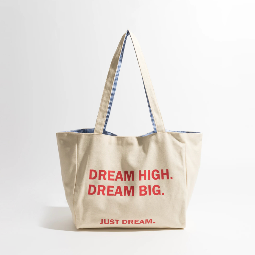 Just Dream Statement Eco Canvas Tote