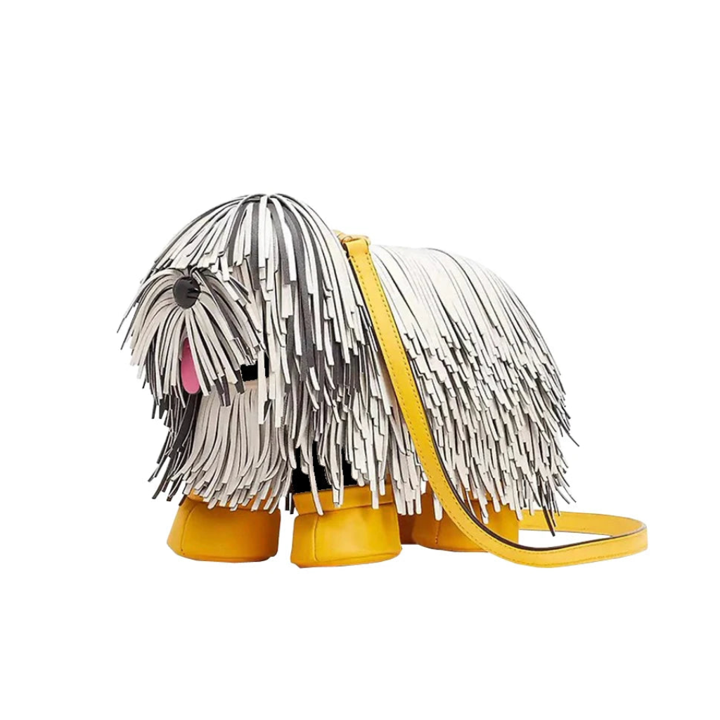 Mini Shaggy Dog Tassel Bags