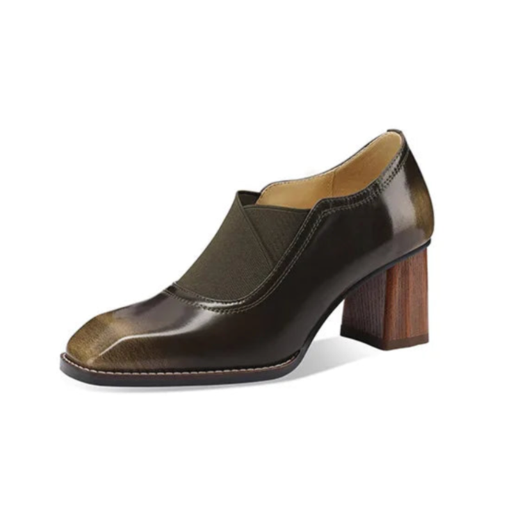 Phillo Gradient Oxford Bootie Pumps