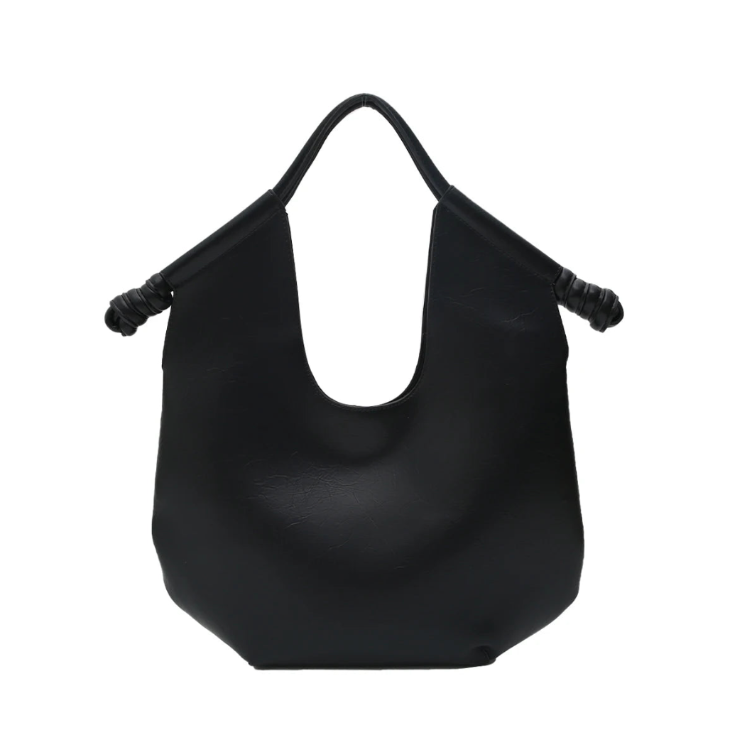 Nava Minimalist Bar Handle Hobo Bags