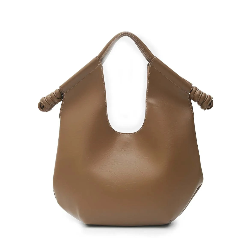 Nava Minimalist Bar Handle Hobo Bags