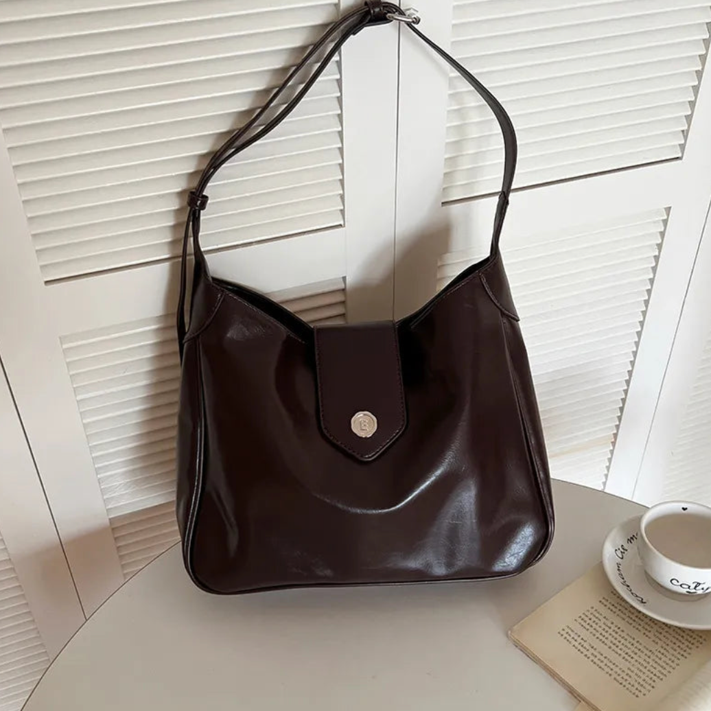 Willow Vintage Faux Leather Shoulder Bag