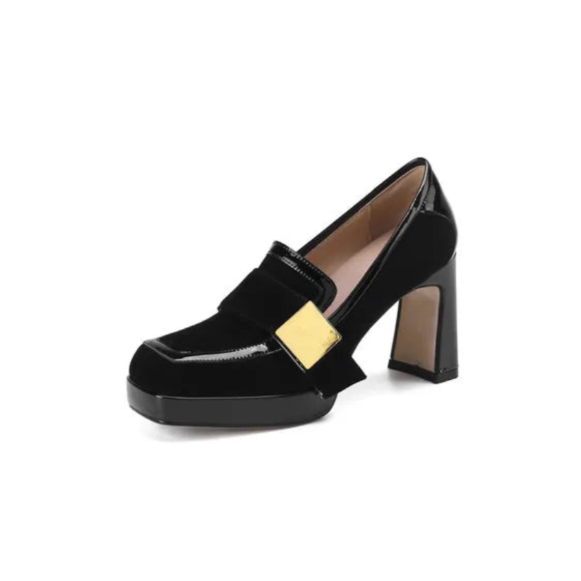 Osprey Vintage Suede Leather Pumps