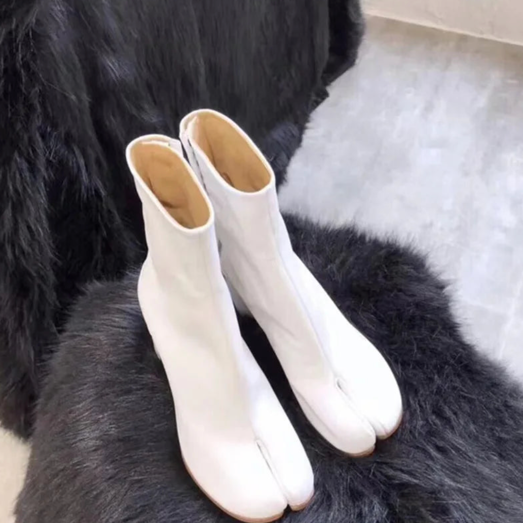 India Split Toe Tabi Ankle Boots