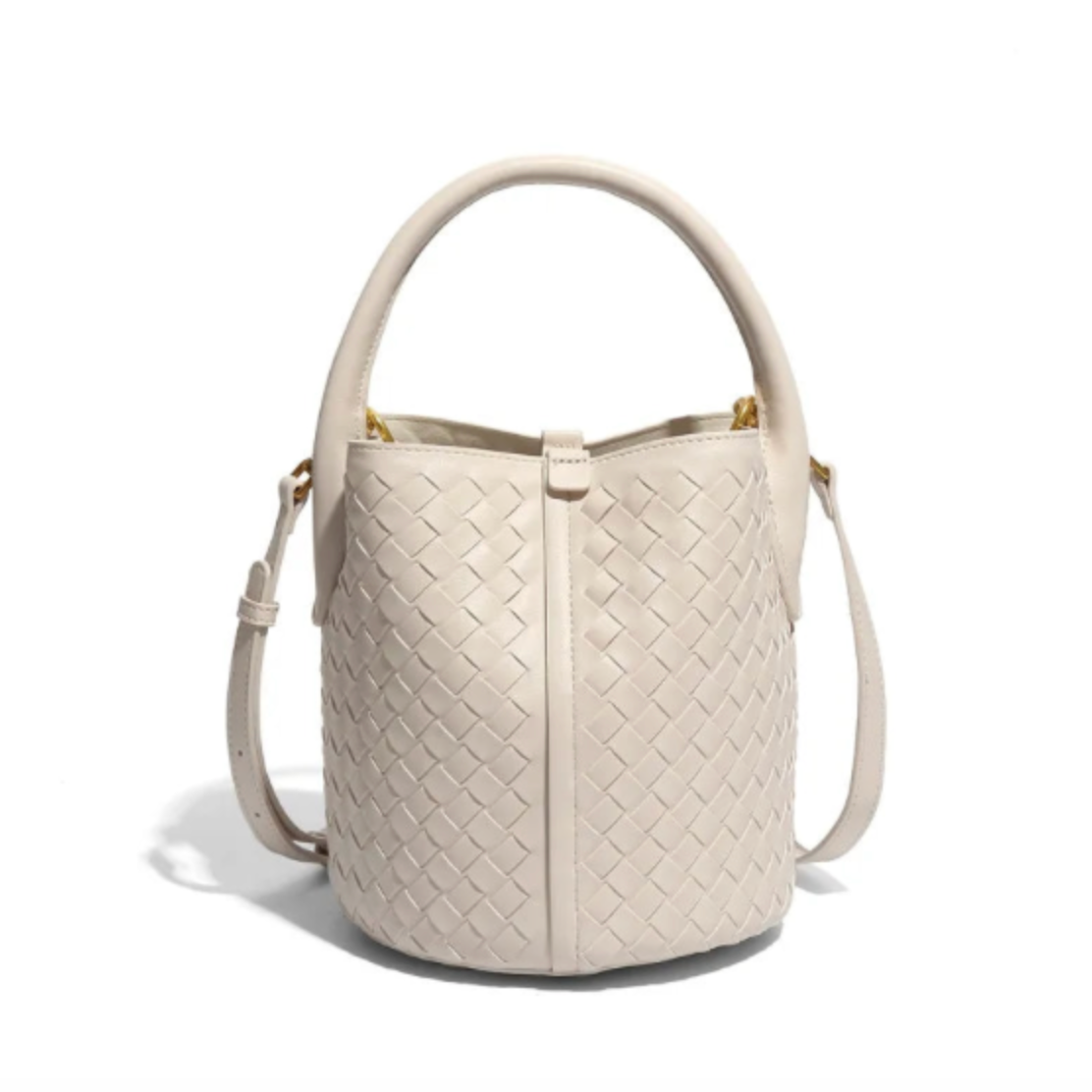 Sabine Woven Texture Bucket Totes