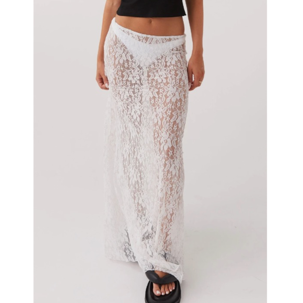 Rossa Floral Lace Maxi Skirts