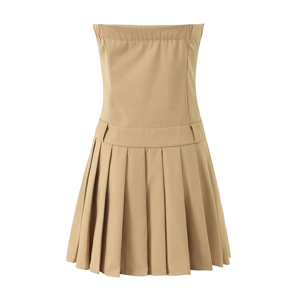 Rael Bustier Pleated Mini Dress