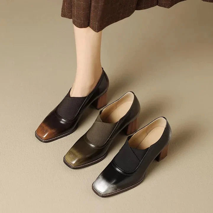 Phillo Gradient Oxford Bootie Pumps