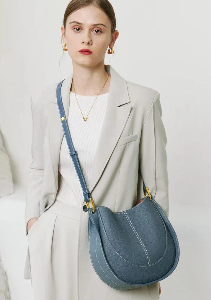 Elspeth Genuine Leather Hobo Bags