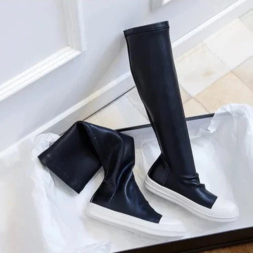 Khari Platform Sock Glove Sneaker Boots