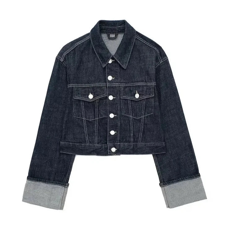 Serenity Dark Wash Denim Jacket