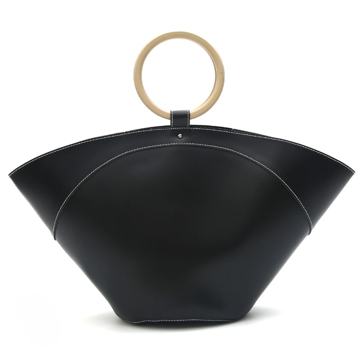 Maritta Ring Handle Half Moon Totes