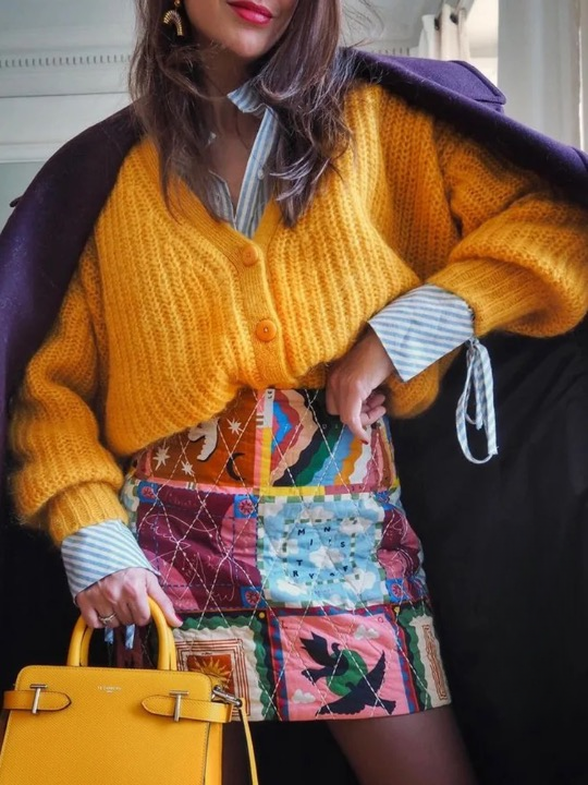 Kayte Bohemian Printed Quilted Cotton Jacket