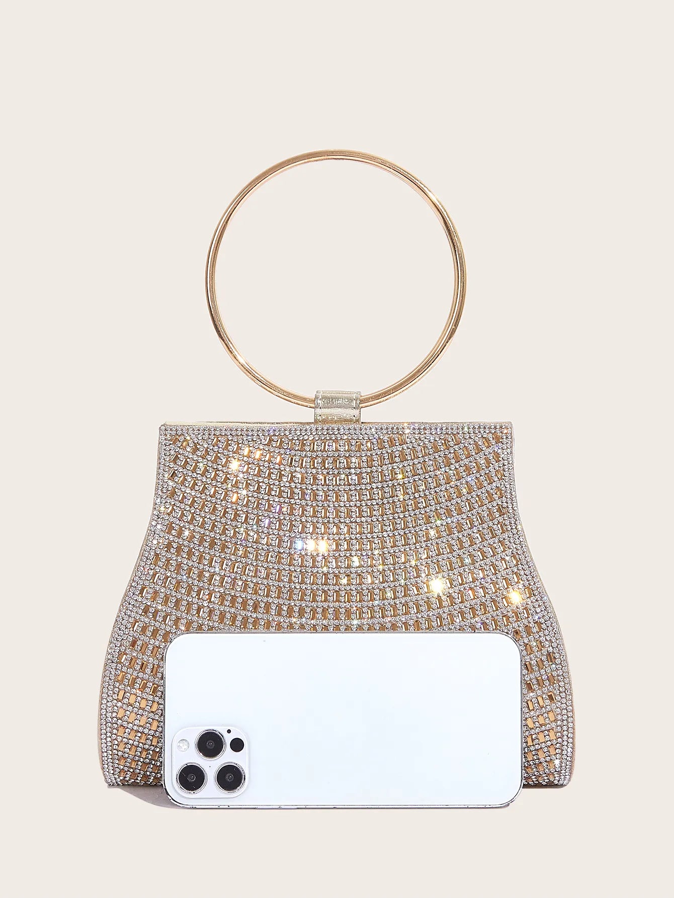 Agueda Rhinestones Evening Bag