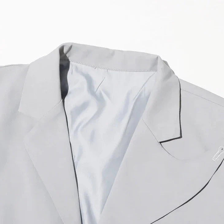 Heidi Cut Out Lace-Up Sleeveless Jacket