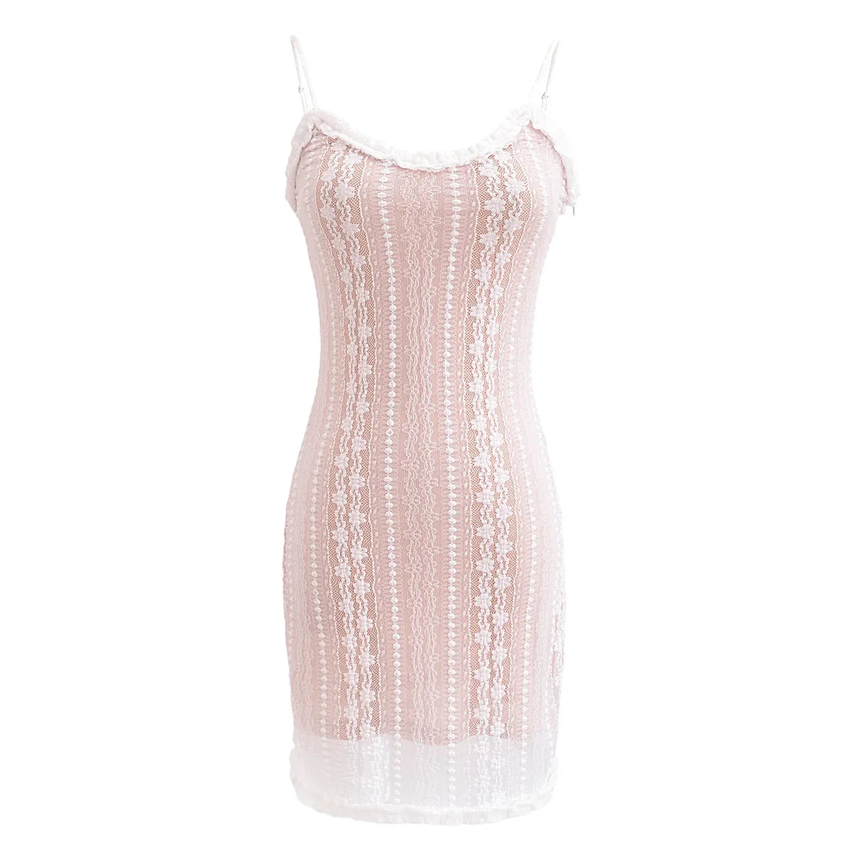 Rafaela Lace Cardigan Mini Dress