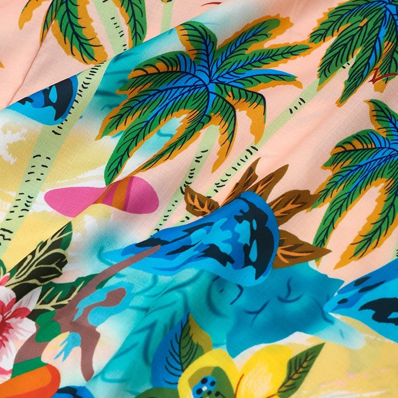 Selia Floral Print Spaghetti Strap Empire Maxi Dresses - 3 Colors