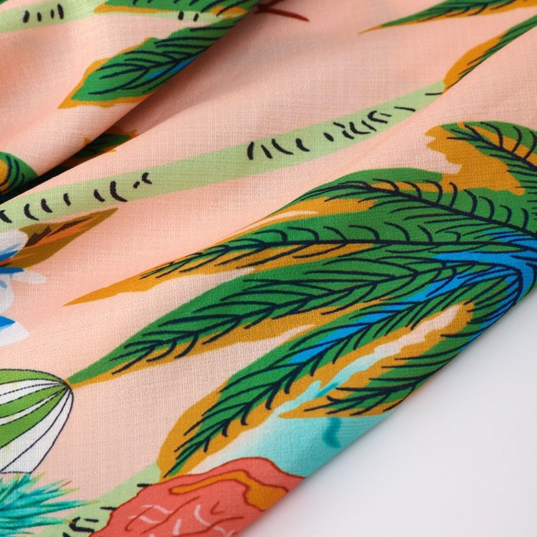 Selia Floral Print Spaghetti Strap Empire Maxi Dresses - 3 Colors