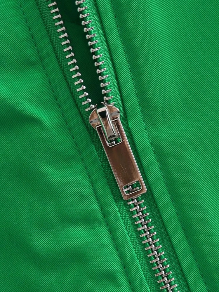 Selma Bomber Jacket with Ruched Sleeves - 7 Colors