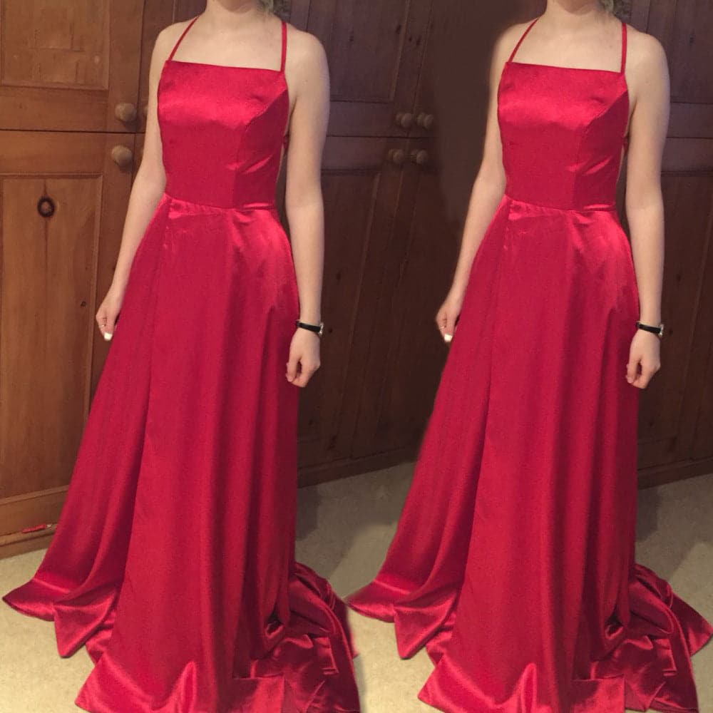 Long Style A Line Prom Dresses