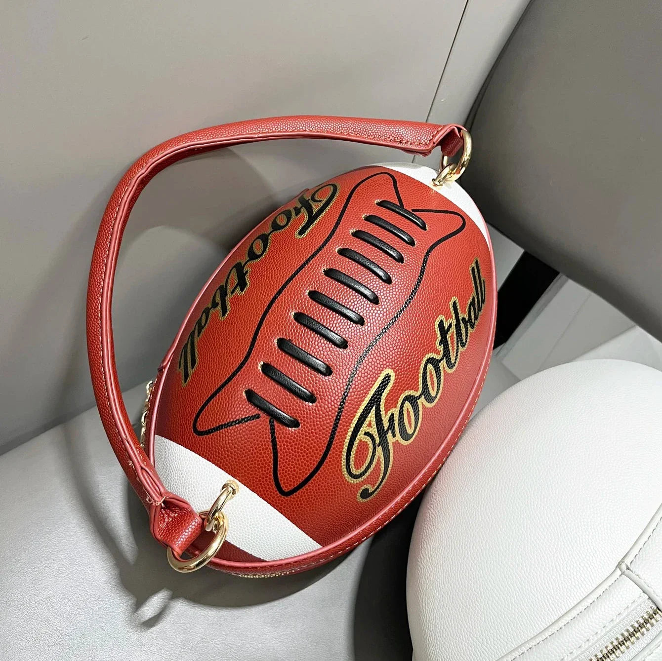 Keith Football Top Handle Mini Bag