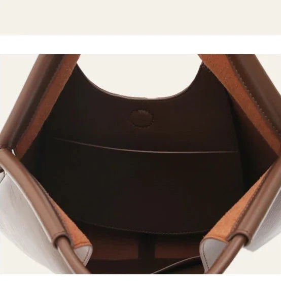 Nava Minimalist Bar Handle Hobo Bags