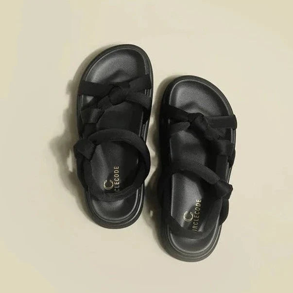 Tara Chunky Rope Strappy Gladiator Sandals