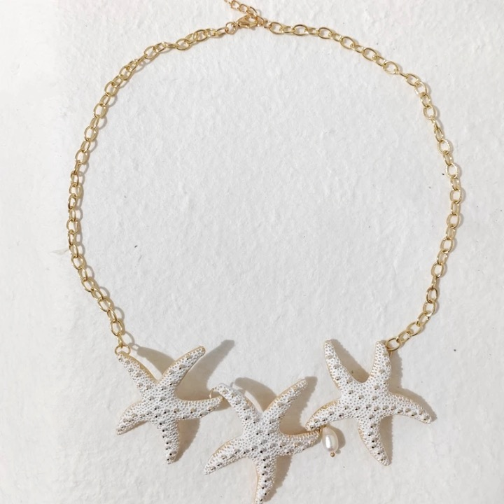 Nautical Starfish Bracelet, Rings, Necklaces and Hair Band