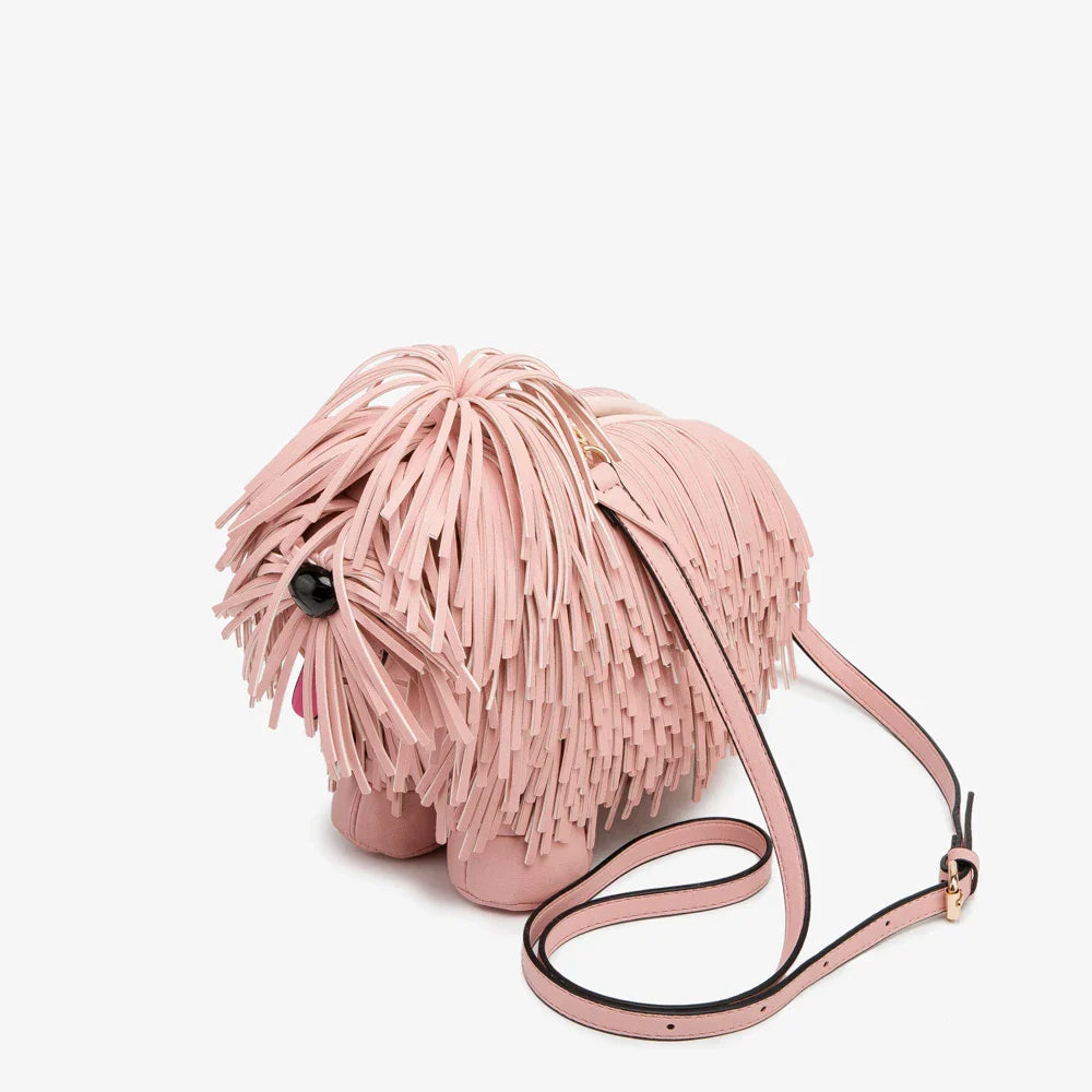 Mini Shaggy Dog Tassel Bags