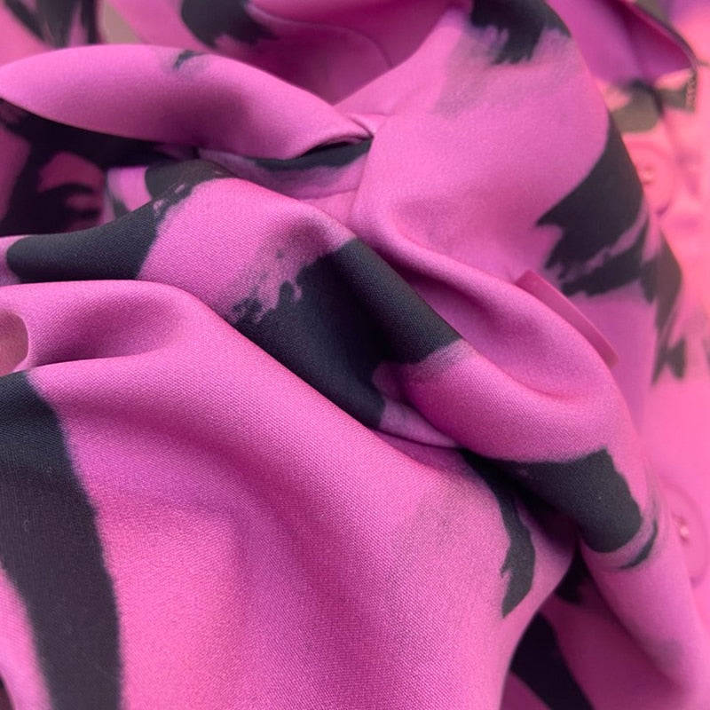 Shiela Abstract Print Blazer